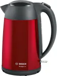 Bosch TWK3P424 elektrinis virdulys 1.7 L 2400 W pilka, raudona