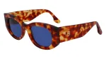 Victoria Beckham VB654S5022222 Moteri&scaron;ki kvadratiniai akiniai nuo saulės juodi/pilki 50mm