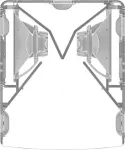 NEXO B218 Alpha+ žemų dažnių modulis (2x 18 colių auk&scaron;tos kokybės garsiakalbiai) &ndash; juoda
