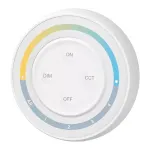 MIBOXER S1W+ LED valdymo pultas Sunrise Dual White CCT 4 zonos