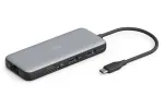 DIGITUS USB-C stotelė, 7 prievadai - HDMI / 2x USB-A 3.2 Gen 2 / GbE / SD / MicroSD - 100W USB Power Delivery