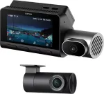70mai T800 4K vaizdo registratorius su galine kamera RC41 4K HDR + SD 512GB