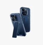 UNIQ Heldro Mount with Stand Case, skirta Apple iPhone 15 Pro 6,1 colio, Ultramarine Deep Blue