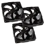 NOISEBLOCKER NB-eLoop B12-PS Black Edition 120mm PWM 3 vnt. rinkinys