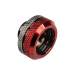 BitsPower Multi-Link Adapter tiesus G1/4 colio vyri&scaron;kas į 16 mm AD kietąjį vamzdelį, blizganti juoda