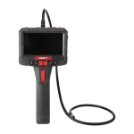 UNI-T UT663B-3m pramoninis boroskopas su kamera, 5,0 colio ekranas, 1080p, 180&deg; pasukama galva, 3 m standus kabelis, IP67, 8 LED, 3000 mAh