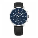 Tommy Hilfiger vyri&scaron;kas laikrodis 2770161 &ndash; 44 mm mėlynas ciferblatas, nerūdijančio plieno apyrankė