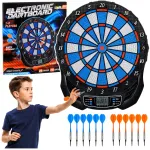 LEAN TOYS Elektroninė LCD smiginio lenta arkadinis žaidimas 25 žaidimai 176 variantai