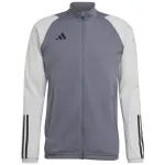 adidas Tiro 23 Competition vyri&scaron;kas treniruočių megztinis pilkas HP1908