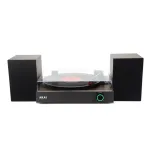 AKAI ATT-200SP diržinės pavaros vinilinis grotuvas su USB įra&scaron;ymu, 3 greičiai, įmontuotas preamp, RCA ir USB i&scaron;ėjimai, deimantinė adata, nuimamas dulkių dangtelis