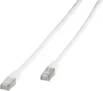 Vivanco Cat.6 F/UTP komutacinis Ethernet kabelis, 2 m, baltas (VVITLANC620W)