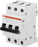 ABB 2CDS253001R0024 3 polių 2A C charakteristikos automatinis jungiklis 6kA
