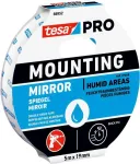 tesa Mounting PRO Mirror 66952-00001-00 dvipusė akrilinės putos lipni juosta, balta, 5 m x 19 mm, veidrodžiams ir plok&scaron;tiems daiktams, i&scaron;laiko iki 10 kg per 10 cm