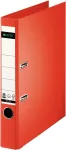 LEITZ 180&deg; svirtinio segtuvo byla A4 50 mm &scaron;viesiai raudona kartoninė 1008-00-20