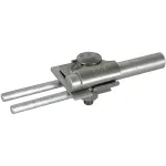DEHN 380116 oro terminalo strypo spaustukas 16 mm strypui ir 8-10 mm laidininkui, aliuminis