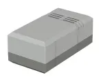 Bopla ELEGANT EG 1040 L darbalaukio korpusas, polistirenas, &scaron;viesiai pilkos spalvos (RAL 7035), 100 x 54 x 40 mm 32104010