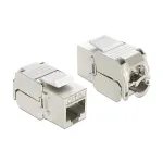 Delock Keystone modulis RJ45 moteri&scaron;kas į LSA Cat.6A STP
