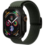 VONM&Auml;HLEN Woven Loop, skirta Apple Watch 40/41/42mm, Olive Black