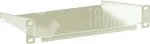 Wirewin 10 colių fiksuota stelažo lentyna, pilka (1U, 15 kg) SHELF 10IN