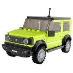 JAMARA CaDA Suzuki Jimny 1:24 &ndash; žalias kaladėlių automobilis, 8+ (402865)