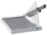 Leitz Precision Home Office popieriaus pjaustyklė A4, 10 lapų, rankinis spaustuvas, nerūdijantis plienas, A4, 80 g/m&sup2;, antracitas