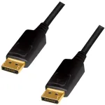 LogiLink CD0103 DisplayPort kabelis DP/M į DP/M, 4K/60Hz, CCS, juodas, 5m (CD0103)