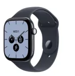 Apple Watch Series 12 i&scaron;manusis laikrodis (GPS + Cellular), 42 mm, naktinės mėlynos spalvos keraminis korpusas, tamsiai mėlynas sportinis dirželis M/L
