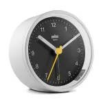 Braun BC12WB kvarcinis žadintuvas juodas, baltas