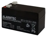 Alarmtec EMU BP1.2-12 AGM VRLA akumuliatorius, 12 V, 1,2 Ah