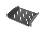 LANBERG Fiksuota lentyna 10 inch 1U/254x180mm Maksimali apkrova iki 20 kg Juoda