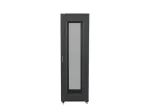 Stovo spinta 19 colių LANBERG FF01-8842-23B 42U su tinkliniu priekiniu dangčiu, juoda