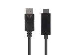 LANBERC DisplayPort HDMI lyties keitiklis juodas