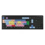Logickeyboard LKB-MCOM4-A2PC-FR klaviatūra USB AZERTY prancūzi&scaron;ka juoda (LKB-MCOM4-A2PC-FR)