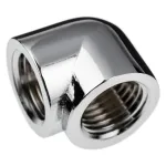 Alphacool Eiszapfen 17589 90&deg; adapteris G1/4 IG į G1/4 IG, chromo