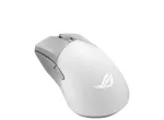 Pelė ASUS ROG Gladius III Wireless Aimpoint White, de&scaron;inei rankai, belaidė RF + Bluetooth + USB Type-A, optinė, 36000 DPI