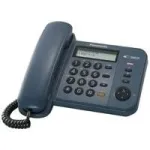 Laidinis stacionarusis telefonas Panasonic KX-TS580GC, mėlynas