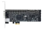 ASUS IPMI EXPANSION CARD-SI PCIe plėtotės kortelė su RJ-45 ir VGA, juoda/sidabrinė