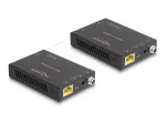HDMI siųstuvas ir imtuvas DELOCK 65955 &ndash; Cat6/Cat6a HDMI prailgintuvas, iki 3840&times;2160, laidinis, Micro-USB B maitinimas