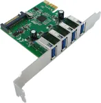 VALUE 15.99.2117 PCI-Express adapteris 4x USB 3.2 Gen1 (5 Gbit/s)