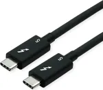 ROLINE Thunderbolt 5 Kabel C-C 80G 240W 8K passiv 1m - Kabel - Digital/Daten (11.02.9112)