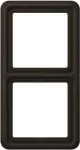 JUNG CD 582 BR - Braun - Duroplast - Schraubenlos - JUNG - 81 mm - 152 mm