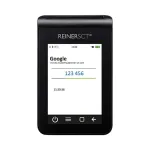 ReinerSCT tanJack deluxe TAN generatorius ir kortelių skaitytuvas, juodas, USB Type-C