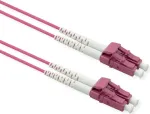 ROLINE optinis pluo&scaron;to kabelis 50/125 &micro;m OM4 - LC/LC - plieno armatūra - LSOH - violetinis - 20 m