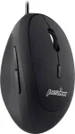 Perixx PERIMICE-519, maža ergonominė pelė, de&scaron;iniarankiams, USB laidinė, juoda