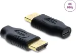 Adapteris DELOCK USB Type-C į HDMI (DP Alt Mode) 8K 60 Hz su HDR ir HDCP