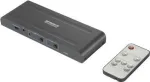 SpeaKa Professional SP-HDA-300 2+1 prievadų HDMI jungiklis su ARC (Audio Return Channel) 3480 x 2160 pikseliai (SP-10461508)
