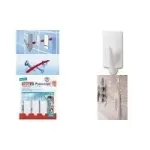 Lipnus kabliukas Tesa Powerstrips 57559 baltas &ndash; nuimamas sieninis kabliukas be žalos