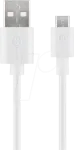 Goobay Micro USB įkrovimo ir sinchronizavimo kabelis, 2 m - Android įrenginiams (38666)