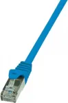 Logilink Patch-Cable RJ-45 (M) - RJ-45 (M) 1 m SF/UTP CAT 5e Mėlyna (CP1036D)