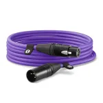 RODE XLR-6 Premium XLR kabelis, 6 m, violetinės spalvos, XLR6M-PU